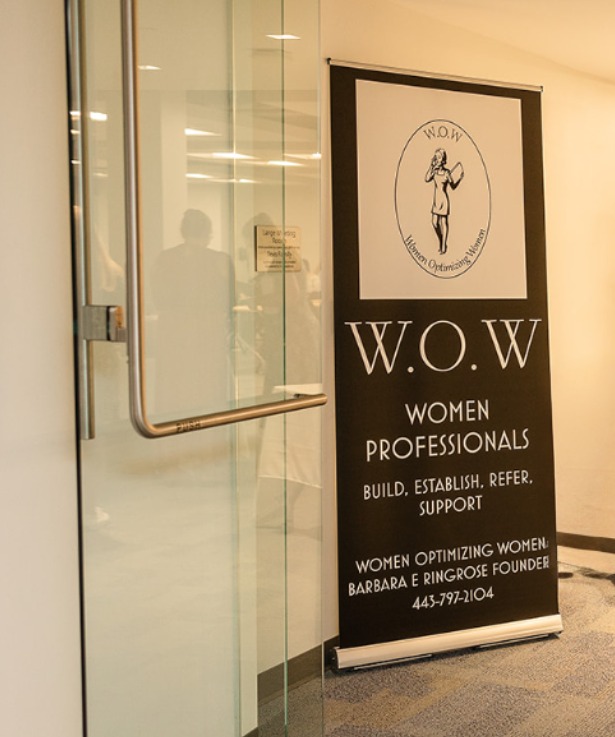W.O.W Women Optimizing Women Sign