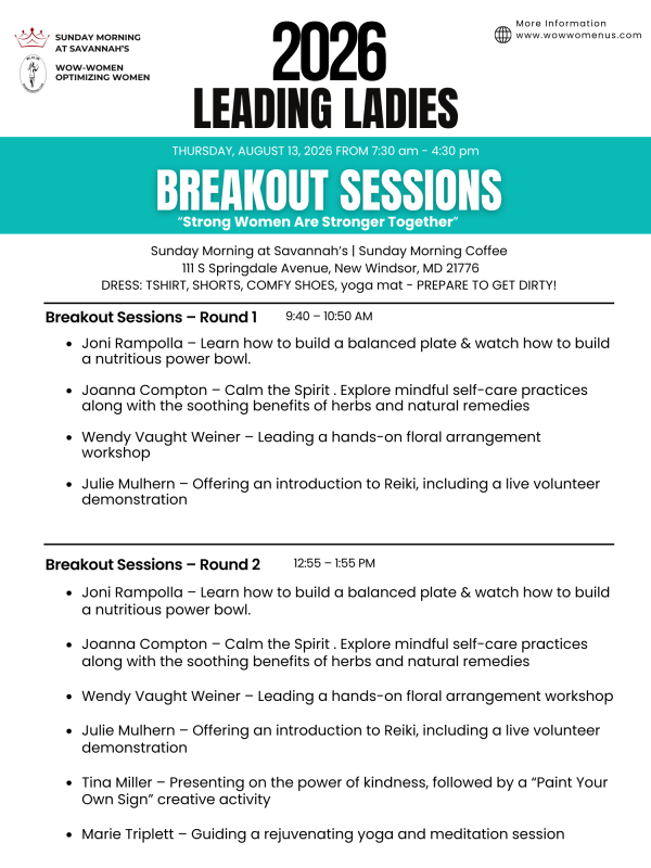 Breakout Sessions