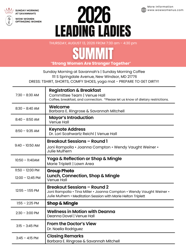 Leading Ladies Summit Agenda (1)